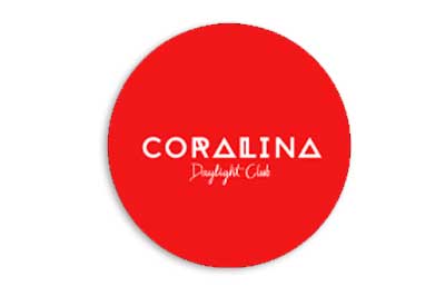 Coralina Beach Club Logo in Playa del Carmen, Quintana Roo
