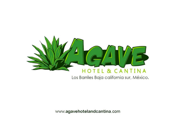 The Agave Logo in Los Barriles, Baja California Sur