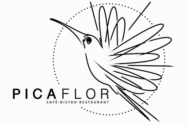 Picaflor Logo in Bacalar, Quintana Roo