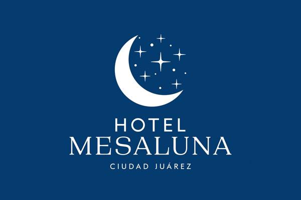 Hotel Mesaluna Logo in Ciudad Juárez, Chihuahua