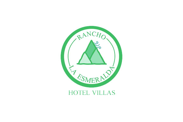 Cabañas Hotel Rancho la Esmeralda. Logo in Mascota, Jalisco