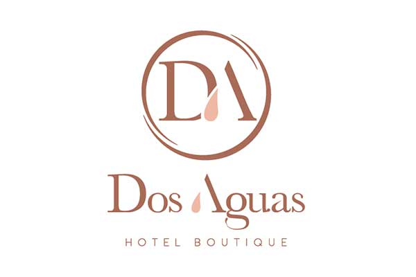 Dos Aguas Hotel Boutique Logo in Acambay, Estado de México