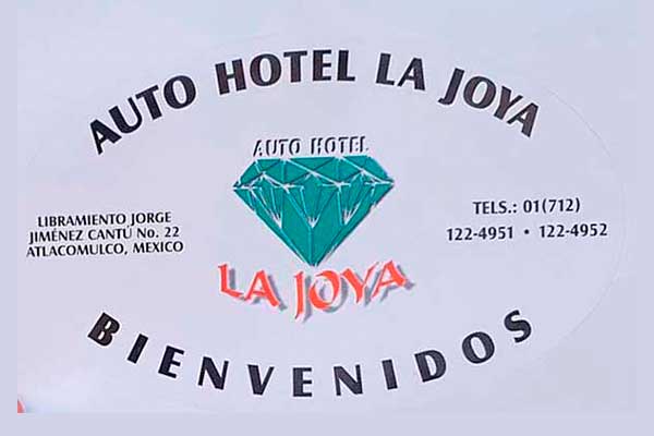 Auto Hotel "La Joya" Logo in Acambay, Estado de México