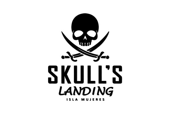 Skull Landing Logo in Isla Mujeres, Quintana Roo