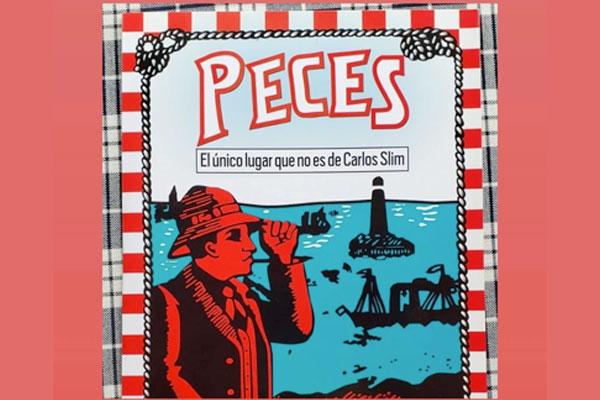 Peces Logo in Roma cdmx, Ciudad de México