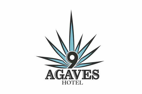 Nueve Agaves Hotel Logo in Tequila, Jalisco