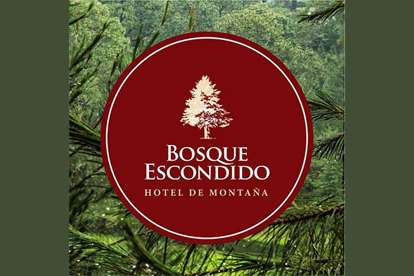 Bosque Escondido Logo in Mazamitla, Jalisco