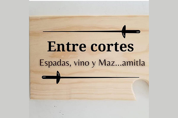Entre Cortes Logo in Mazamitla, Jalisco