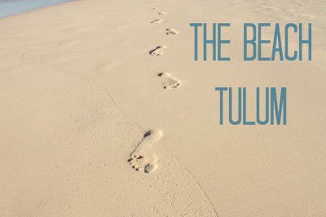The Beach Tulum Hotel Logo in Tulum, Quintana Roo
