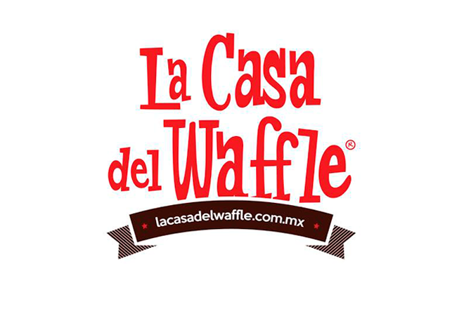 La Casa del Waffle Logo in Puerto Vallarta, Jalisco