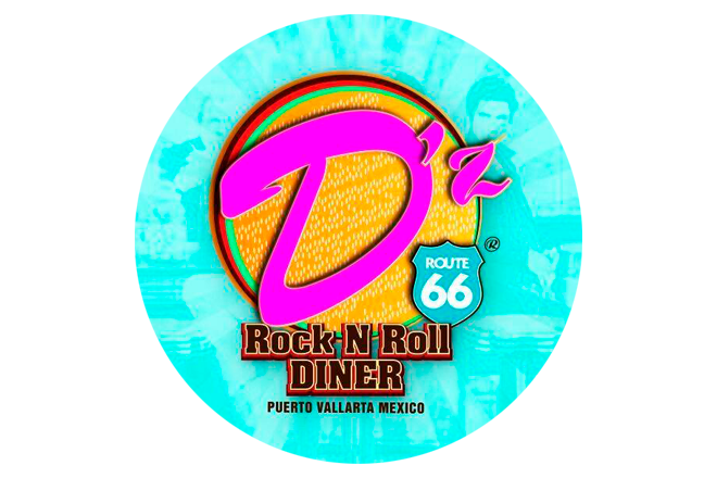 Mr DZ ROUTE 66 Logo in Puerto Vallarta, Jalisco
