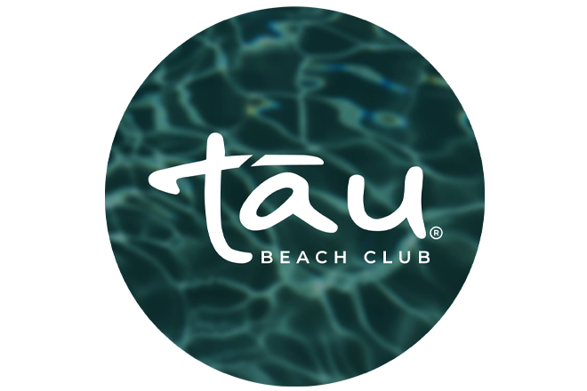 Táu Beach Club Logo in Puerto Vallarta, Jalisco