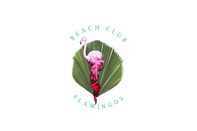 Flamingos Beach Club Logo in Puerto Vallarta, Jalisco