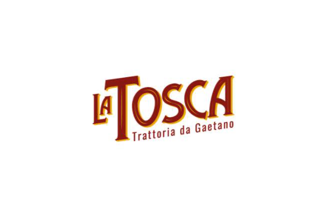 La Tosca Trattoria da Gaetano. Logo in Puerto Vallarta, Jalisco