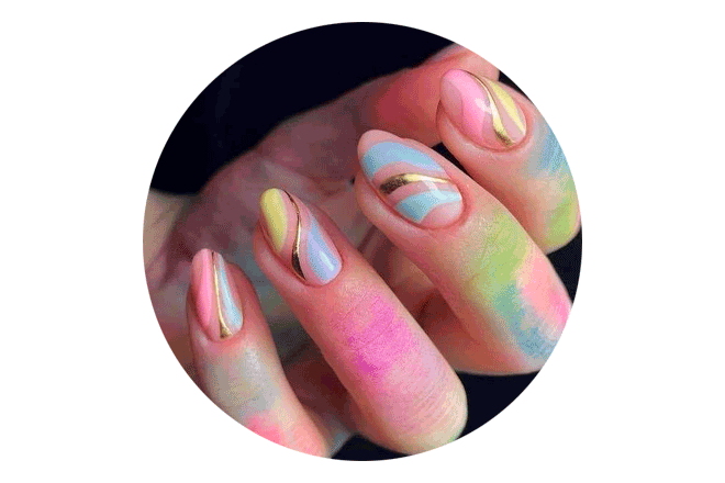 Ambar Nails Logo in Puerto Vallarta, Jalisco
