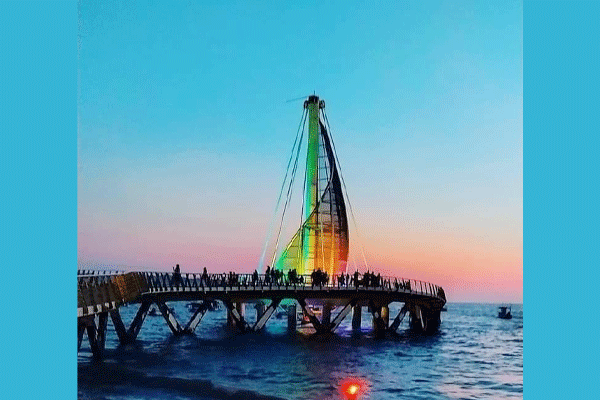 Playa de Los Muertos Logo in Puerto Vallarta, Jalisco
