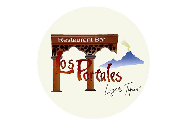 Los Portales Lugar Típico Logo in Comala, Colima