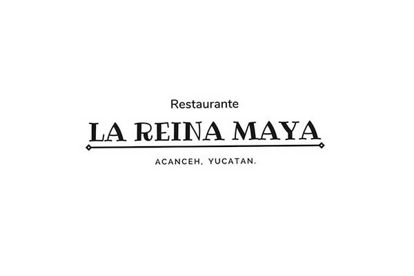 La Reina Maya Logo in Acanceh, Yucatán